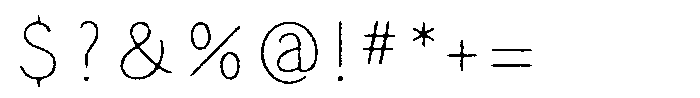 Lead Pencil StdN F Lead Pencil StdN HB Font OTHER CHARS