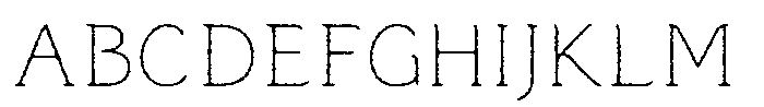 Lead Pencil StdN F Lead Pencil StdN HB Font UPPERCASE