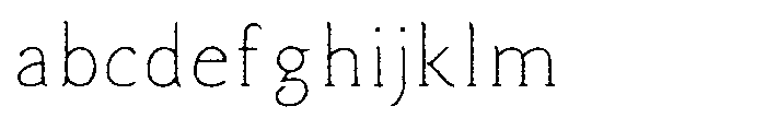 Lead Pencil StdN F Lead Pencil StdN HB FONT