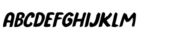 Leaden Skies Italic Font
