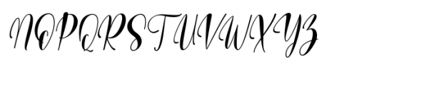 Leaf Spring Italic Font UPPERCASE