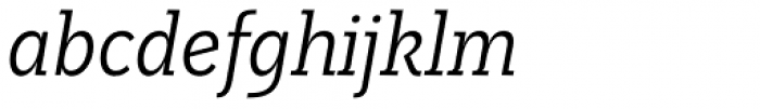 LeanO FY Italic Font LOWERCASE