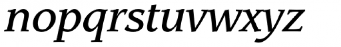 Leawood Medium Italic Font LOWERCASE