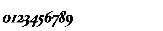 Lebecque Black Italic Font OTHER CHARS