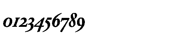 Lebecque Bold Italic Font OTHER CHARS