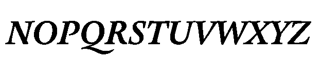Lebecque Bold Italic Font UPPERCASE
