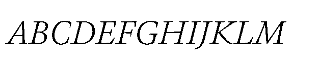 Lebecque Light Italic Font UPPERCASE