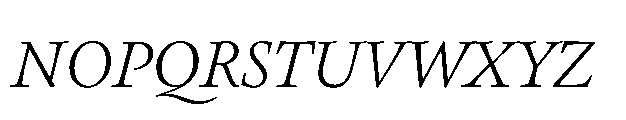 Lebecque Light Italic Font UPPERCASE