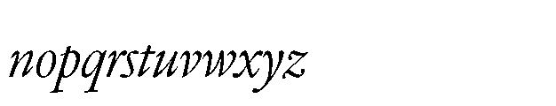 Lebecque Light Italic Font LOWERCASE