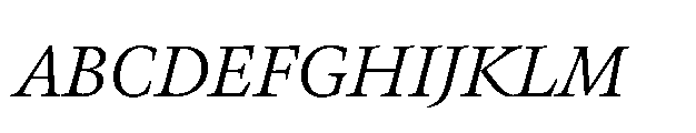 Lebecque Regular Italic Font UPPERCASE