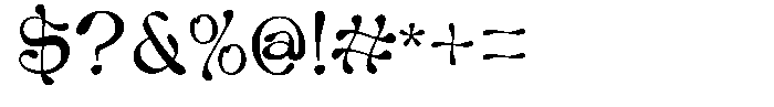 Leborna Font OTHER CHARS