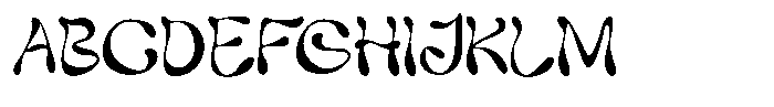 Leborna Font UPPERCASE