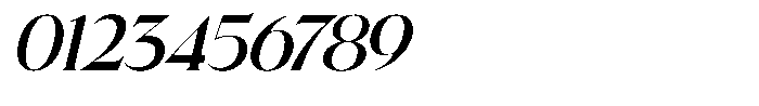 Lebronne Italic Font OTHER CHARS