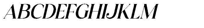 Lebronne Italic Font UPPERCASE