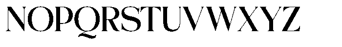 Lebronne Regular Font UPPERCASE