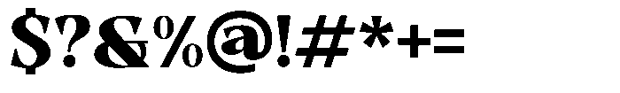 Lecaria Font OTHER CHARS
