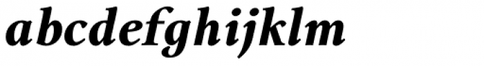 Lectio B Black Italic Font LOWERCASE