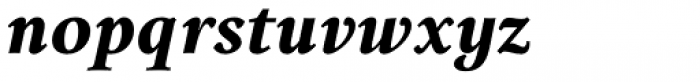 Lectio B Black Italic Font LOWERCASE