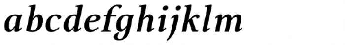 Lectio B Bold Italic Font LOWERCASE