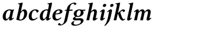 Lectio-Bold Italic Font LOWERCASE