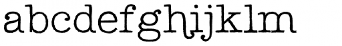 Lectra Light Swash Font LOWERCASE