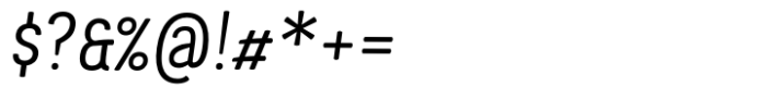 Ledare Light Italic Font OTHER CHARS