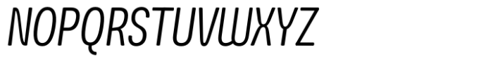 Ledare Light Italic Font UPPERCASE