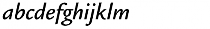 Legacy Sans Std Medium Italic Font LOWERCASE
