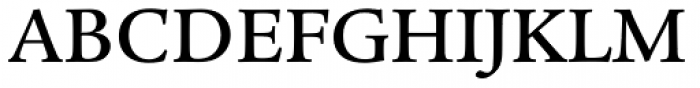 Legacy Serif Medium OS Font UPPERCASE