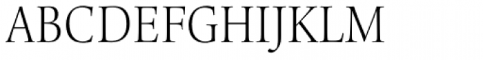Legacy Serif Pro Light Condensed Font UPPERCASE