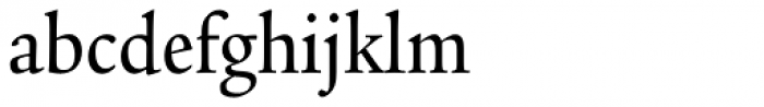Legacy Serif Pro Medium Condensed Font LOWERCASE