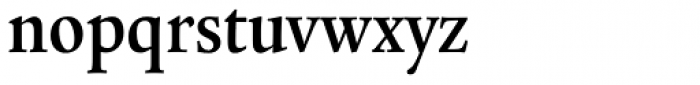 Legacy Serif Std Bold Condensed Font LOWERCASE