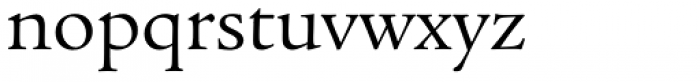 Legacy Serif Std Book Font LOWERCASE