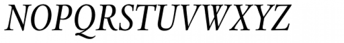Legacy Serif Std Medium Condensed Italic Font UPPERCASE