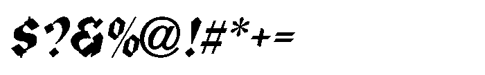 Legal Decree JNL Legal Decree Oblique JNL Regular Font OTHER CHARS