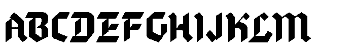Legal Decree JNL Regular Font UPPERCASE