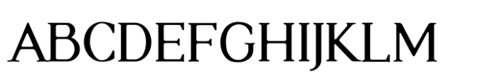 Legante Regular Font UPPERCASE