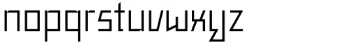 Legasov Thin Font LOWERCASE