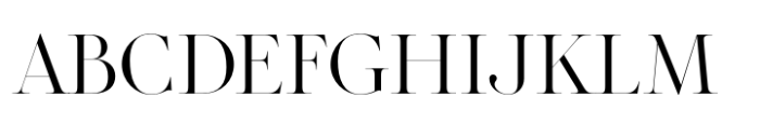Legatum Light Font UPPERCASE