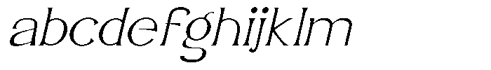 Legend Sacred Italic FONT