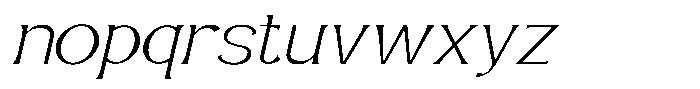 Legend Sacred Italic Font LOWERCASE
