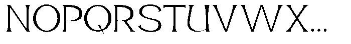 Legend Sacred Regular Font UPPERCASE