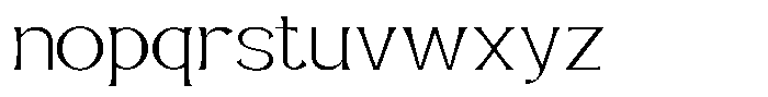 Legend Sacred Regular Font LOWERCASE