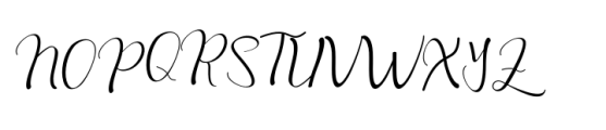 Legno Volante Script Font UPPERCASE