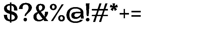 Lehit Bold Font OTHER CHARS