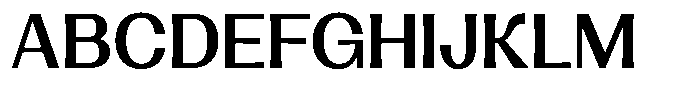 Lehit Bold Font UPPERCASE
