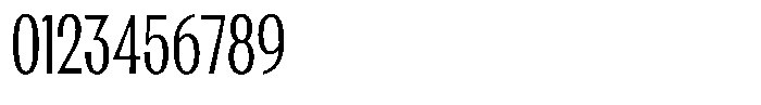 Lehit Condensed Light Font OTHER CHARS