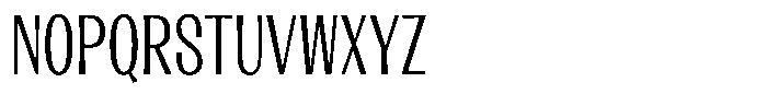 Lehit Condensed Light Font UPPERCASE