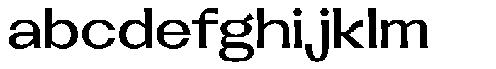 Lehit Expanded Bold FONT