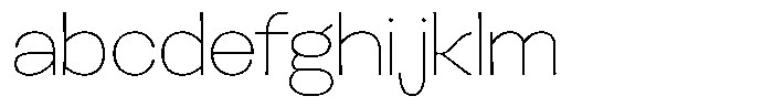 Lehit Expanded Thin FONT